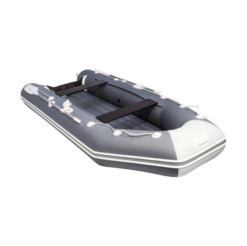 Надувная лодка Аква 3600 НДНД cветло-серый / графит - фото 3 - id-p76967513