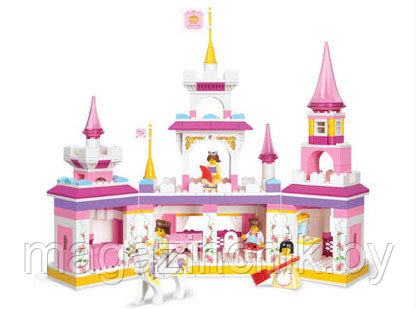 Конструктор 0251 Sluban (Слубан) Замок принцессы 385 деталей аналог Лего (LEGO) купить в Минске - фото 1 - id-p3645663