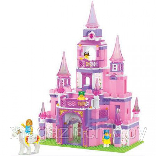 Конструктор M38-B0152 Sluban (Слубан) Замок для принцессы 472 детали аналог Лего (LEGO) купить в Минске - фото 2 - id-p3645838