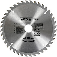 Пильный диск с напаянными зуб. 210/30/3,2/2,2,40Т "Yato"YT-6067