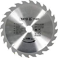 Пила диск.по дереву 250*24*30"Yato" YT-6070