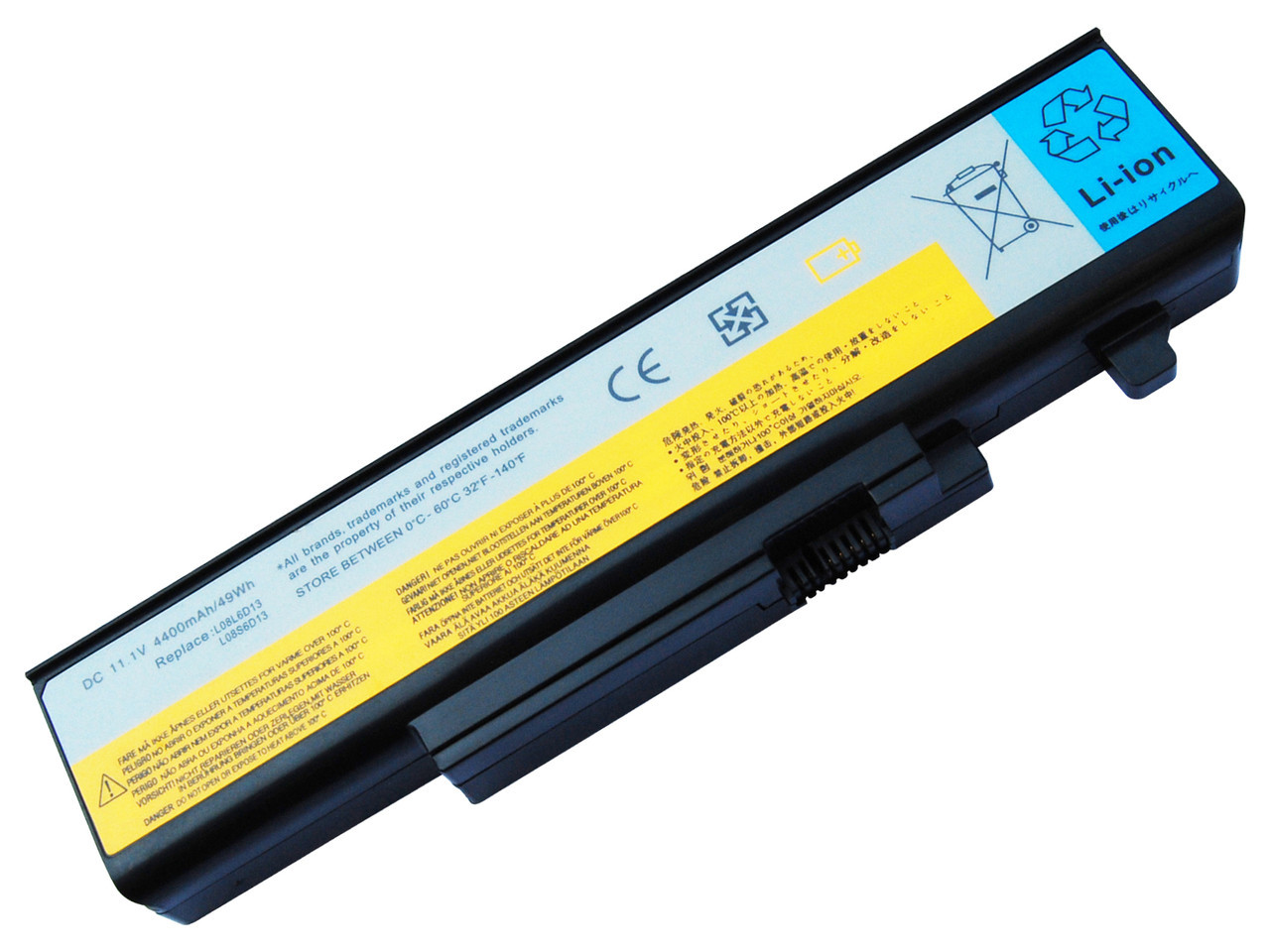 Батарея (аккумулятор) для ноутбука LENOVO Y450 Y550 11,1V 4400mAh