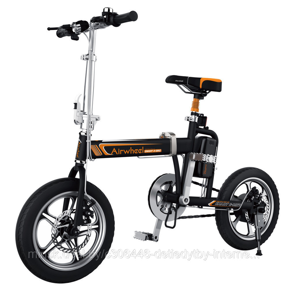 Электровелосипед Airwheel R5 Черный - фото 3 - id-p76993181