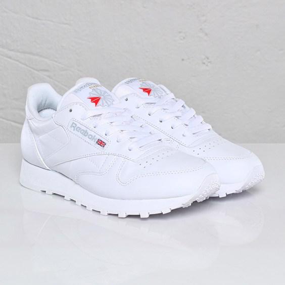 Кроссовки Reebok Classic Leather ЖЕНСКИЕ - фото 1 - id-p75981263