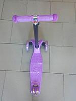 Детский трехколесный самокат-кикборд "maxi scooter 21st"