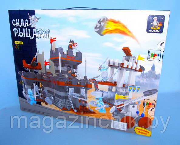 Конструктор Штурм пиратского форта 27902 Ausini 644 детали аналог Лего (LEGO) купить в Минске - фото 1 - id-p3649758