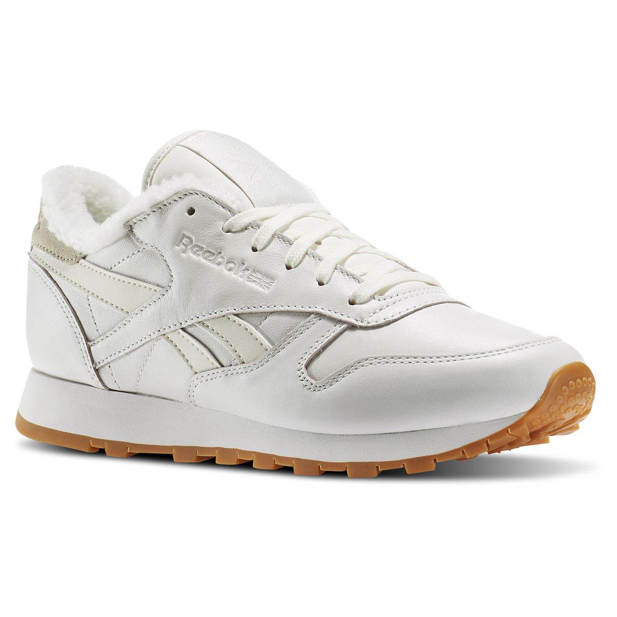 Кроссовки Reebok CL LTHR SHERPA - фото 1 - id-p75994240