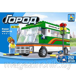 Конструктор Автобус из серии Город 25602 Ausini 252 детали аналог Лего (LEGO) купить в Минске