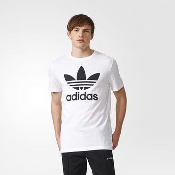 Adidas ФУТБОЛКА ORIGINALS TREFOIL белая