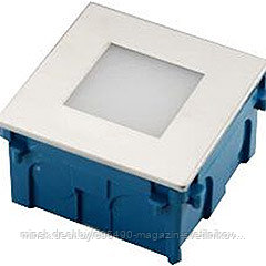 Светильник цокольный LED, IP65 220V 1.5W, WH, 4000K : WH 4000K IP65 220V 1.5W IL.0013.2435