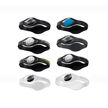 Силиконовый браслет Power Balance серии Black Collection