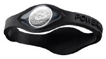 Силиконовый браслет Power Balance серии Black Collection, фото 3