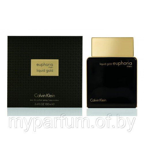 Мужская парфюмированная вода Calvin Klein Euphoria Liquid Gold Men - фото 1 - id-p77027259
