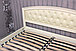 Кровать из массива ольхи «Британия»  (Белый) 160*200, фото 5