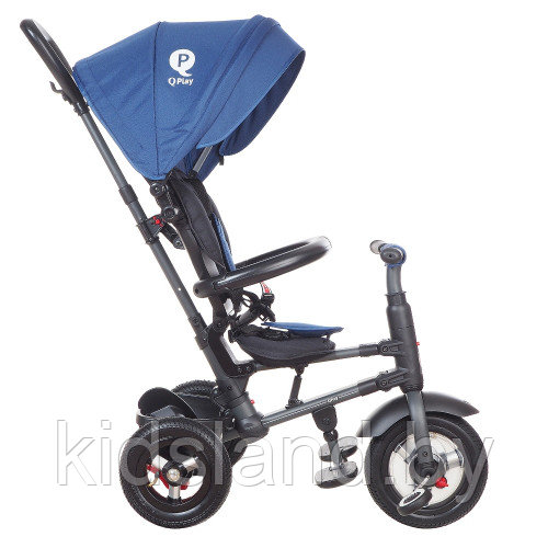 Детский трехколесный складной велосипед QPlay Rito (синий) - фото 4 - id-p77028712