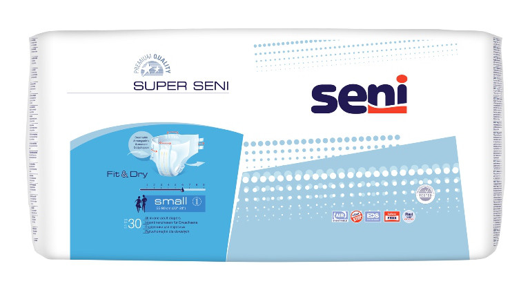 Подгузники для взрослых Super Seni air Small (30 шт.) - фото 1 - id-p77043970
