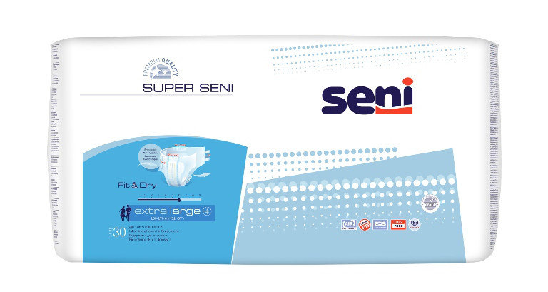 Подгузники для взрослых Super Seni Air Extra Large (Размер 4, 30 шт.), фото 2