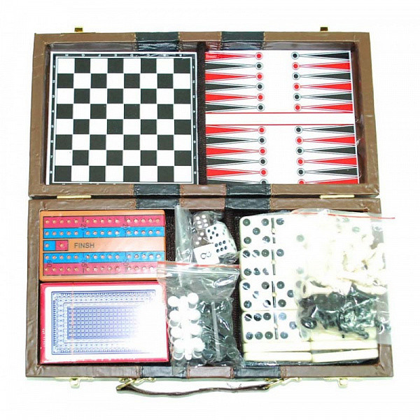 Шахматы магнитные 10054 6 в 1 - фото 1 - id-p75728227