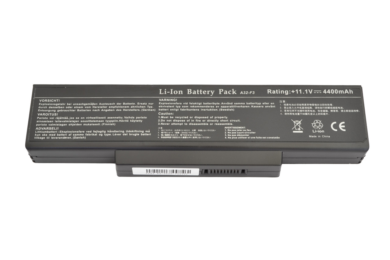Батарея (аккумулятор) для ноутбука Asus A9, A9000, M51, F3 11,1V 4400mAh - фото 1 - id-p77099162
