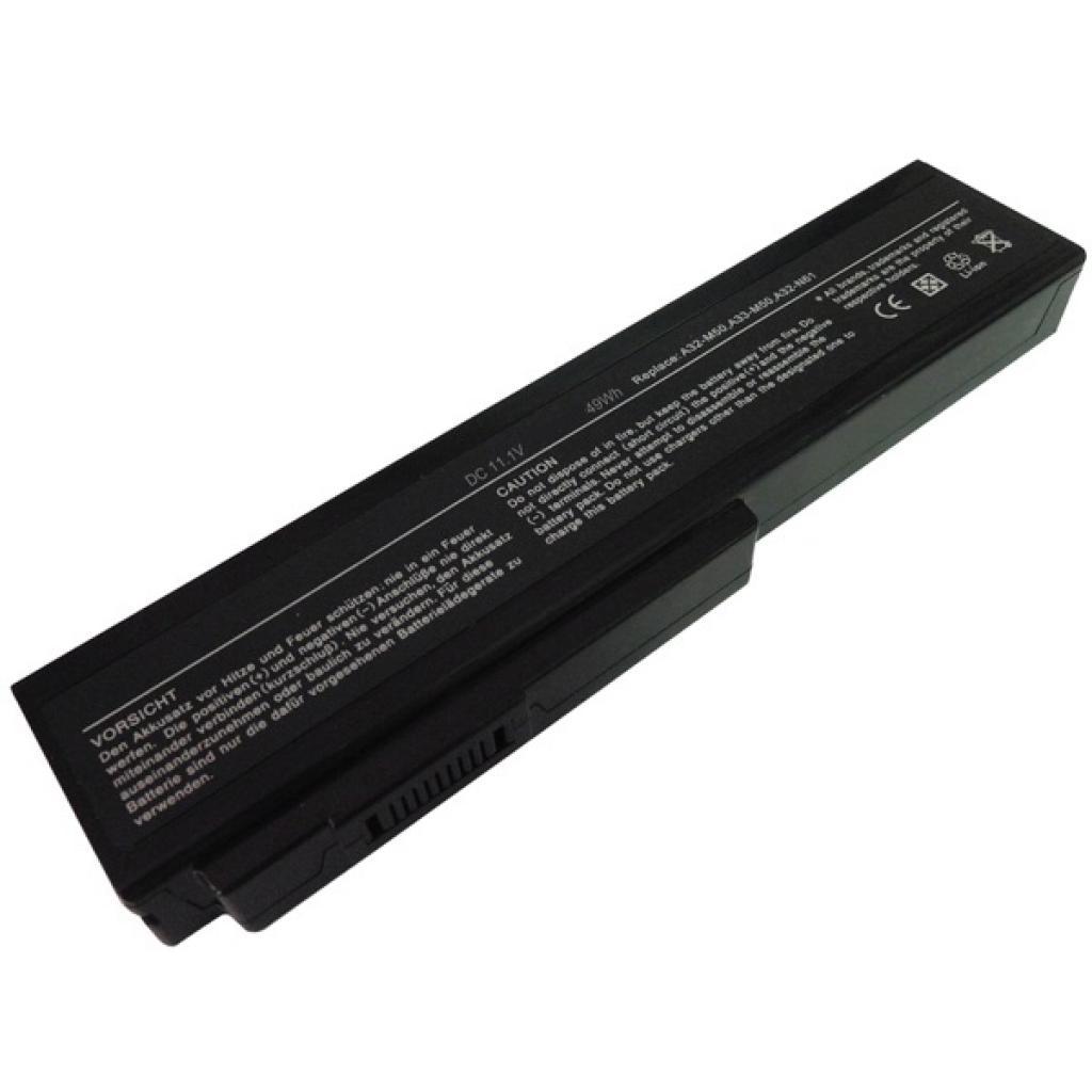 Батарея (аккумулятор) для ноутбука Asus G50, G51, M50, L50 11,1V 4400mAh - фото 1 - id-p77104632