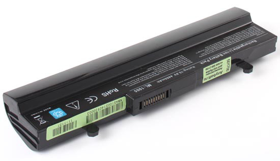 Батарея (аккумулятор) для ноутбука Asus Eee PC 1005, Eee PC 1001 10,8V 4400mAh - фото 1 - id-p77108580