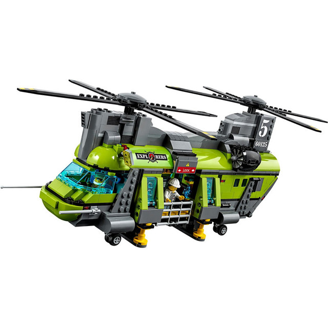 Конструктор Bela Urban 10642 Тяжёлый транспортный вертолет "Вулкан" (аналог Lego City 60125) 1325 деталей - фото 5 - id-p77108933