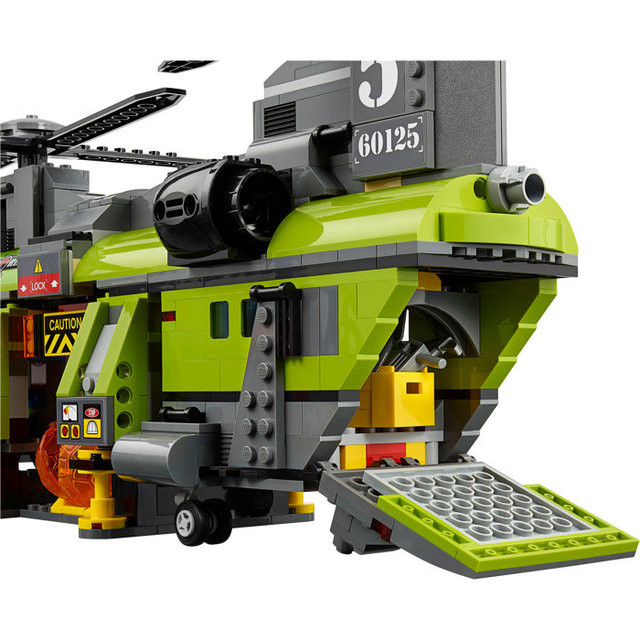 Конструктор Bela Urban 10642 Тяжёлый транспортный вертолет "Вулкан" (аналог Lego City 60125) 1325 деталей - фото 6 - id-p77108933