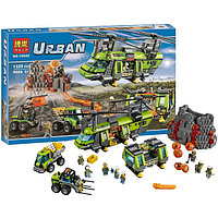 Конструктор Bela Urban 10642 Тяжёлый транспортный вертолет "Вулкан" (аналог Lego City 60125) 1325 деталей