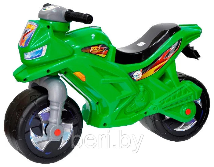 501 Мотоцикл каталка МУЗЫКАЛЬНЫЙ Сузуки ORION (Орион) от 2-х лет, зеленый