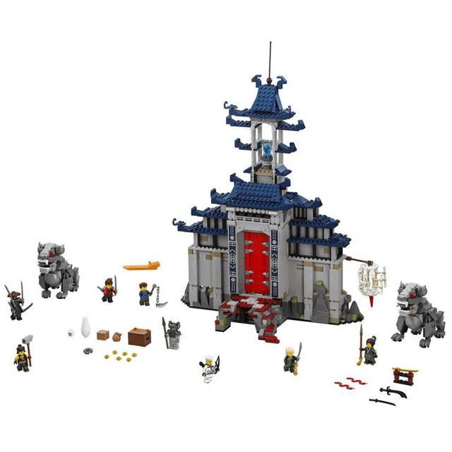 Конструктор Bela Ninja 10722 "Храм Последнего великого оружия" (аналог Lego Ninjago Movie 70617) 1449 деталей - фото 2 - id-p77109188