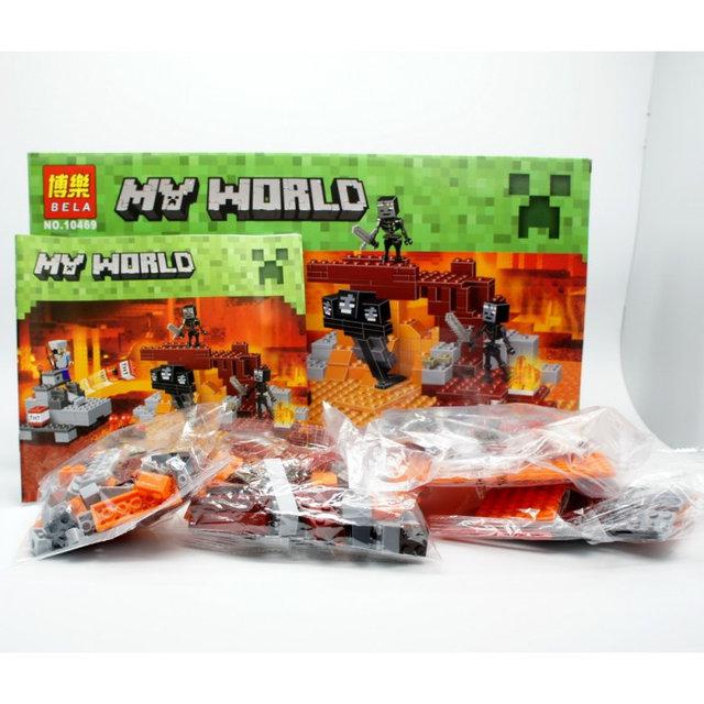 Конструктор Lele Minecraft 79283 "Иссушитель" (аналог Lego Minecraft 21126) 324 детали - фото 4 - id-p54523096