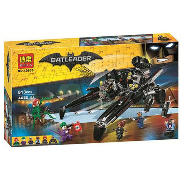 Конструктор Bela Batleader 10635 Скатлер (аналог Lego Batman Movie 70908) 813 деталей
