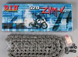 Цепь мотоцикла DID 520 ZVMX на 120 звеньев