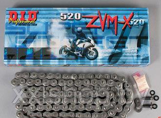 Цепь мотоцикла DID 520 ZVMX на 120 звеньев, фото 2