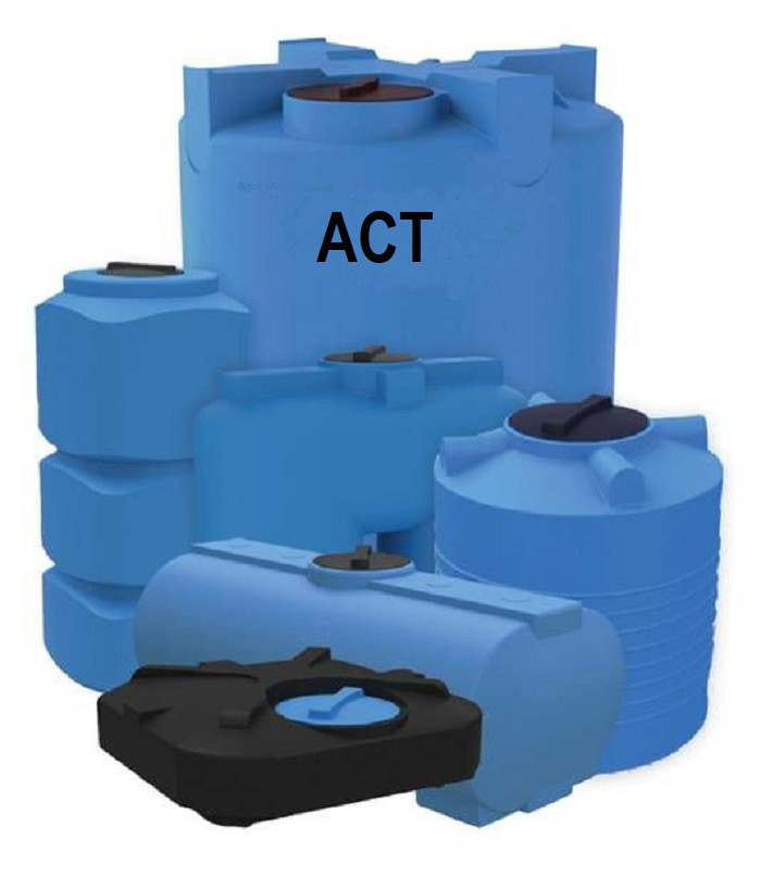 Емкость 5000 литров для Воды от 1м3 до 20м3 Пластиковый Бак Емкость - фото 3 - id-p77273549