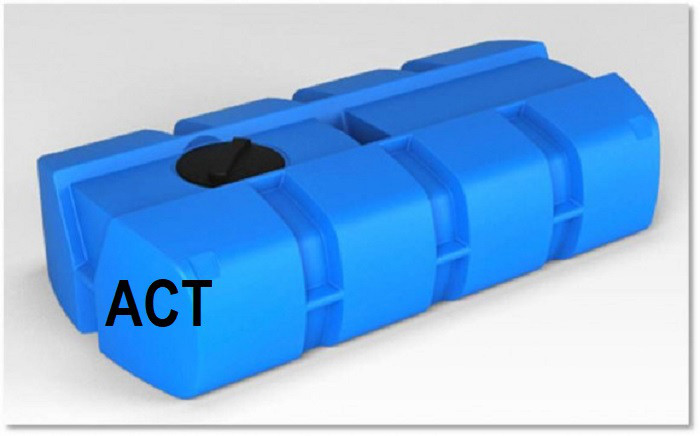Бак 1000 литров для Воды от 1м3 до 20м3 Пластиковый Бак Емкость - фото 5 - id-p77273552