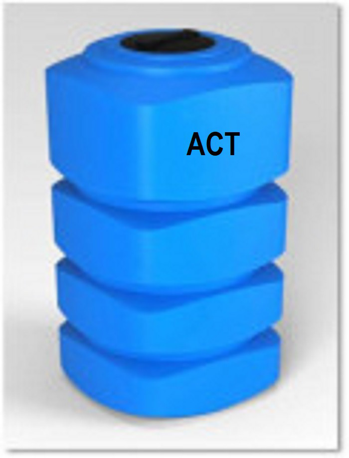 Бак 2000 литров для Воды от 1м3 до 20м3 Пластиковый Бак Емкость - фото 6 - id-p77273546