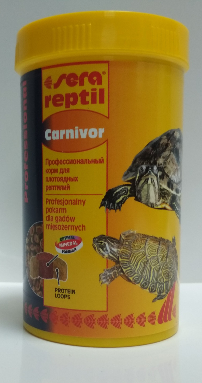 Sera Reptil Professional Carnivor 250ml/85g (для рептилий) - фото 1 - id-p77125868