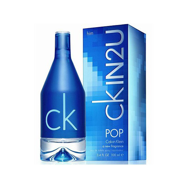 Мужская туалетная вода Calvin Klein POP IN2U edt 100ml - фото 1 - id-p77143553