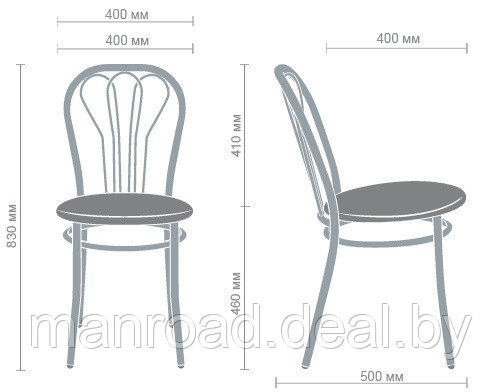Хромированный стул VENUS Венус ( цвета в ассортименте) - фото 7 - id-p67479395