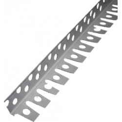 УГОЛОК АРОЧНЫЙ ПЕРФОРИРОВАННЫЙ АЛЮМИНИЕВЫЙ 23Х23Х3000ММ