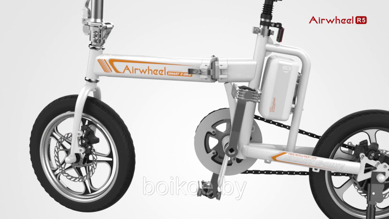 Электровелосипед Airwheel R5 Черный - фото 7 - id-p77148223