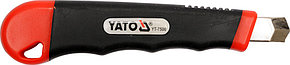 Нож с выдвижн.лезвием9мм [4лезвия] "Yato"YT-7500, фото 2
