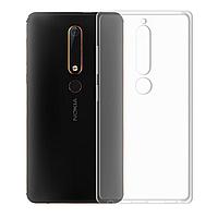 Чехол-накладка для Nokia 6.1 2018 (силикон) прозрачный