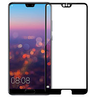 Защитное стекло Full-Screen для Huawei P20 черный (полноразмерное)