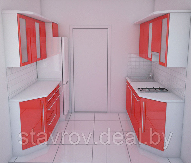 Двухрядная кухня - фото 3 - id-p3669161
