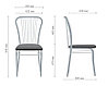 Хромированный стул ЦЕЗАРЬ хром (NERON) ( цвета в ассортименте), фото 8