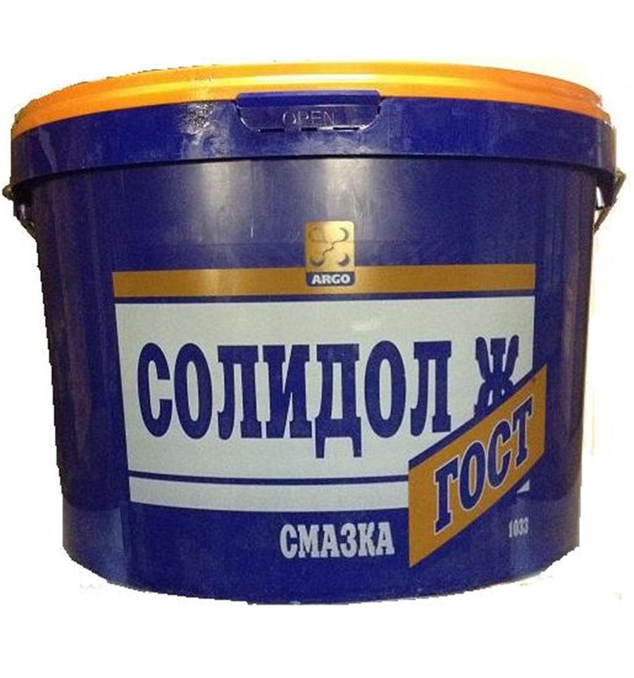 Смазка Солидол-Ж (жировой, технический) (17 кг) (Цена с НДС) - фото 1 - id-p77189289