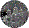 Православные храмы. Набор из 4 монет. 20 рублей 2010 АНЦИРКУЛЕЙТЕД, фото 2