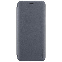 Полиуретановый чехол книга Nillkin Sparkle Leather Case Черный для Samsung G960 Galaxy S9